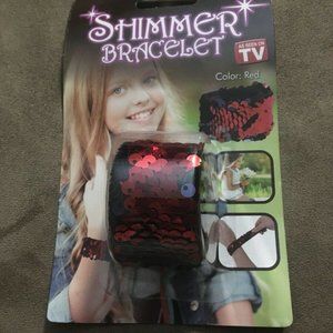 As seen on TV shimmer bracelet-red